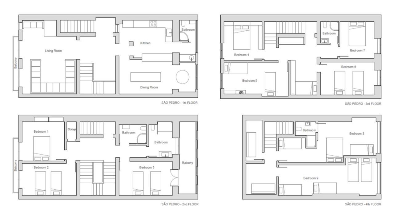 Sao Pedro 30 Guests Apartment Лиссабон Экстерьер фото